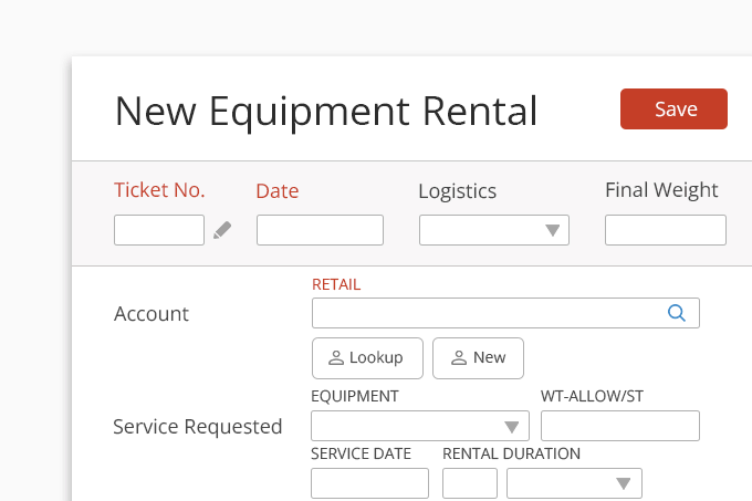 dumpster rental software - rental agreements image
